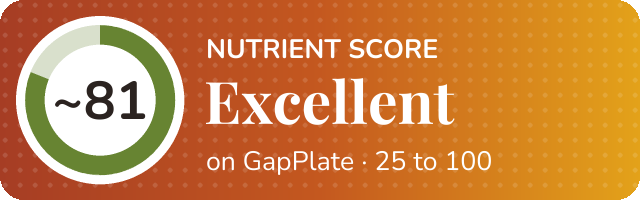 Nutrient score of Dry Moong Dal with Ghee by Surinder
